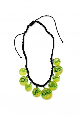 Cascading Glass Necklace Cascading Glass Necklace